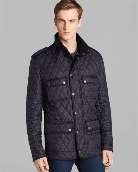 cheap burberry jacket mens|burberry quilted jacket men's.